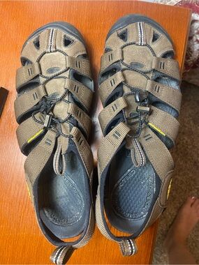 Keen Brown and Black Outdoor Adventure Sandals